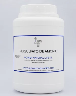 Envase de Persulfato de amonio Power Natural Life