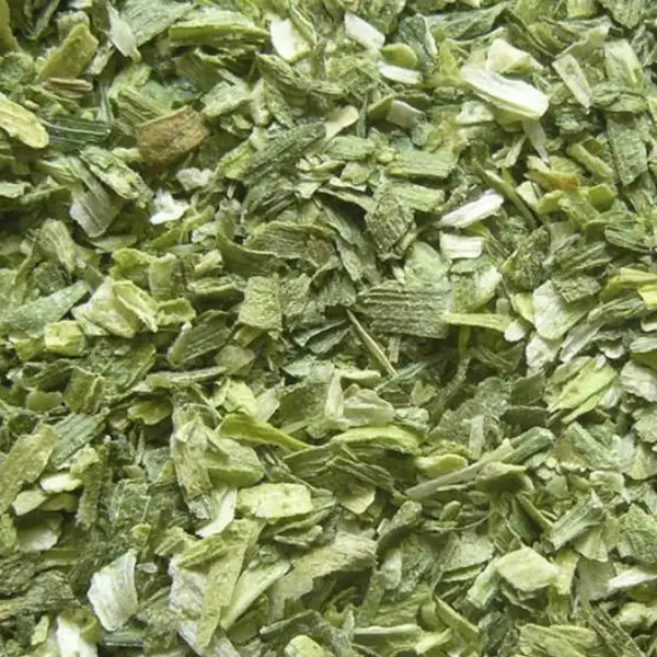 Puerro deshidratado granular