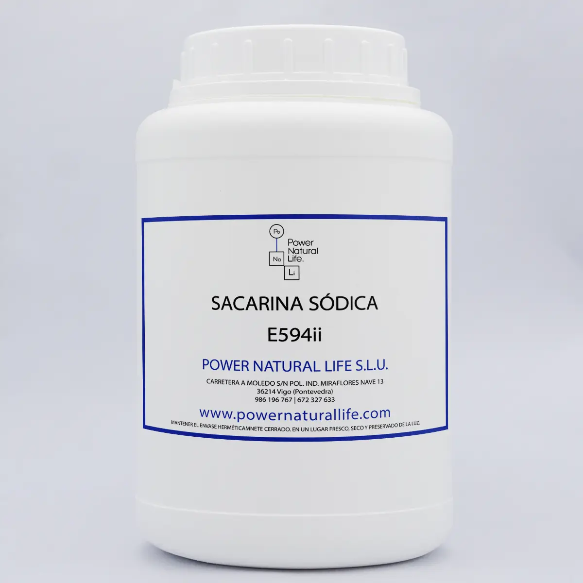 Sacarina Sódica | E594ii | Comprar