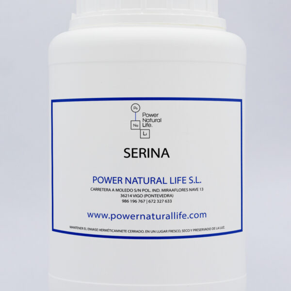 Envase de Serina Power Natural Life