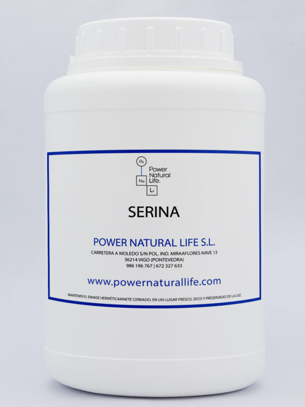 Envase de Serina Power Natural Life
