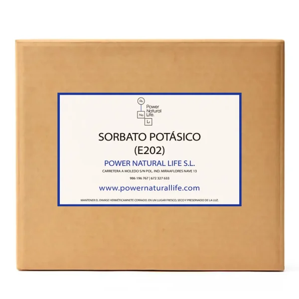 Caja de Sorbato Potásico Power Natural Life