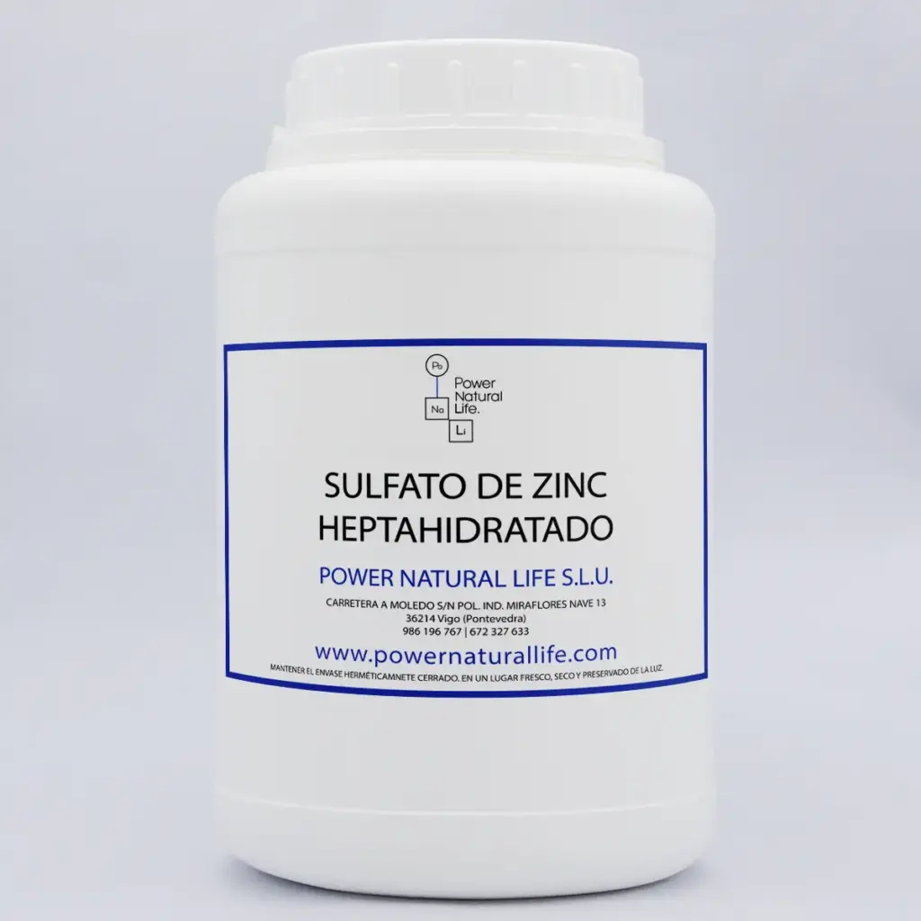 Sulfato de zinc heptahidratado