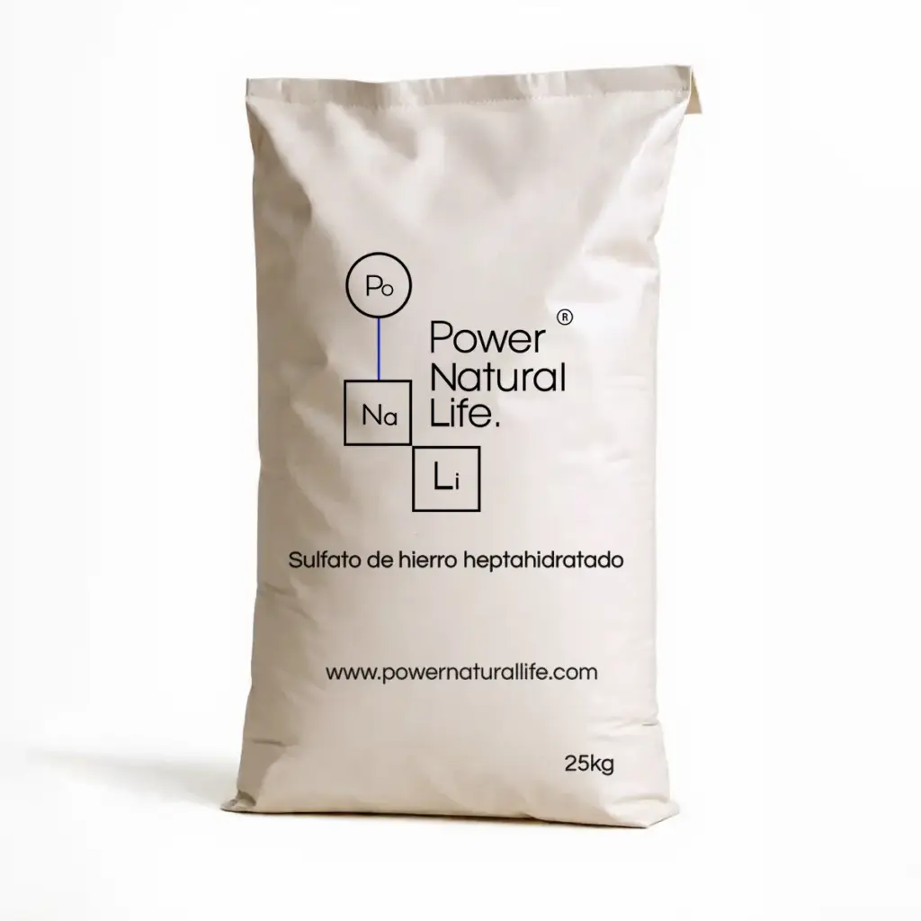 Productos químicos - 3 Sulfato de hierro heptahidratado saco