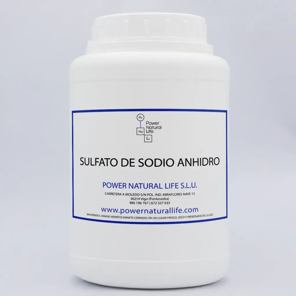 Sulfato de sodio anhidro