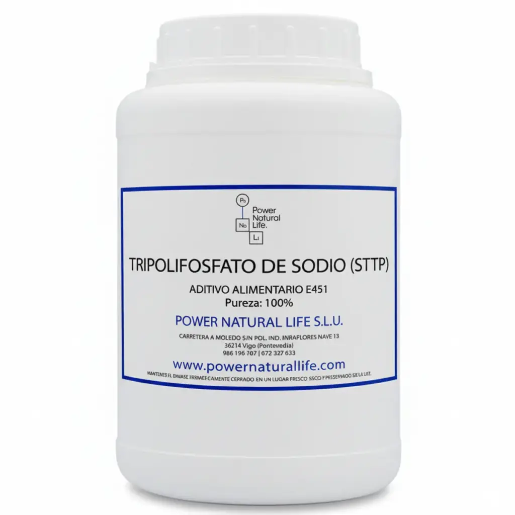 Envase de Tripolifosfato de sodio en polvo 1 kg